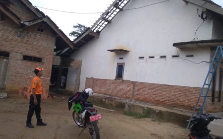 Angin Puting Beliung Melanda Lampung Timur, 17 Rumah Terdampak, Tidak Ada Korban Jiwa