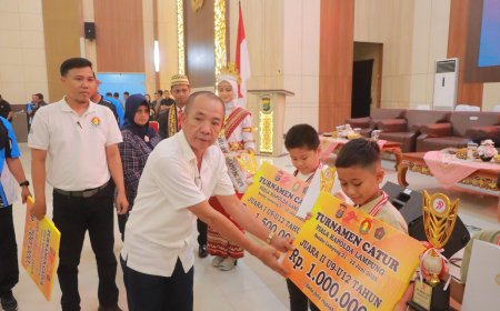 Turnamen Catur Piala Kapolda Lampung 2025 Resmi Ditutup, Inilah Juaranya