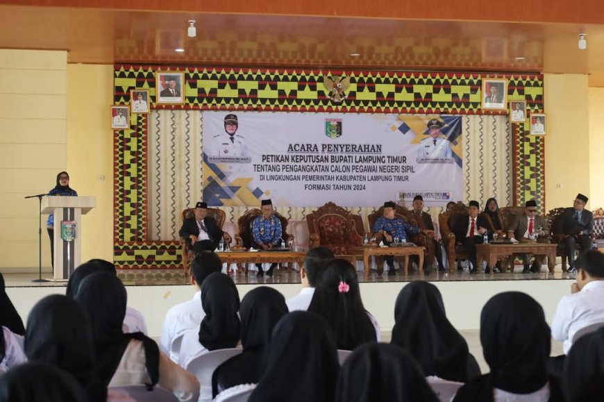 CPNS Lampung Timur Diminta Jadi Garda Depan Pelayanan Publik: "Jangan Semaunya Sendiri"