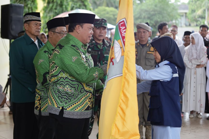 Wakil Bupati Azwar Hadi Sambut 385 Jamaah Haji Lampung Timur di Islamic Center Sukadana