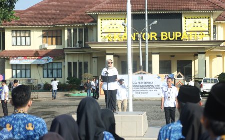 Serahkan SK 270 PPPK, Bupati Lampung Timur : Jadilah ASN yang Profesional dan Berintegritas