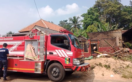 Lagi, Dua Rumah Warga di Lampung Timur Ludes Terbakar