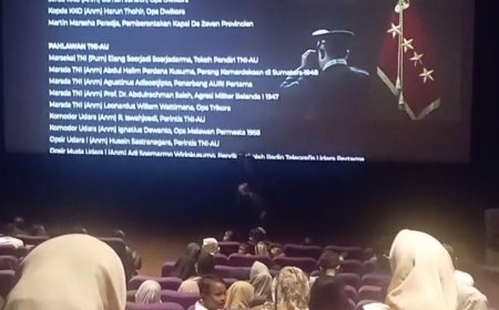 Nobar Film Believe, Bentuk Dukungan Kodim 0429/Lamtim Terhadap Industri Perfilman Nasional
