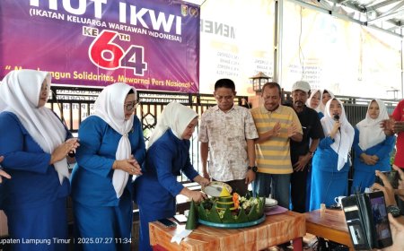 IKWI Lampung Timur Rayakan HUT Ke-64 di Pingled