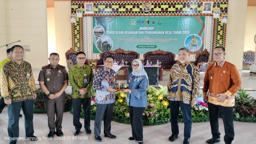 Gelar Workshop di Lampung Timur, BPKP Provinsi Lampung Libatkan Empat Narasumber