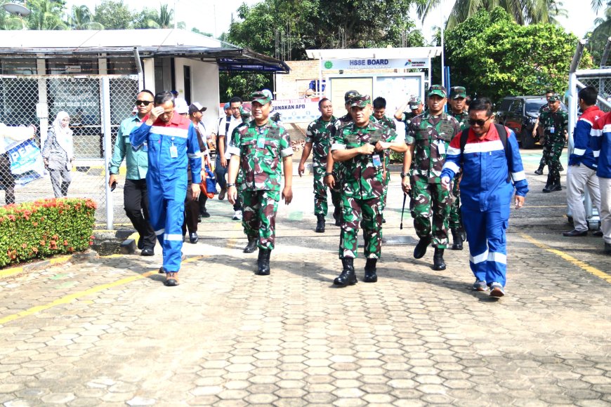 Tim Wasgiat Kermater Gelar Supervisi Pedoman Kerja Sama PGN dan TNI AD di Lampung Timur