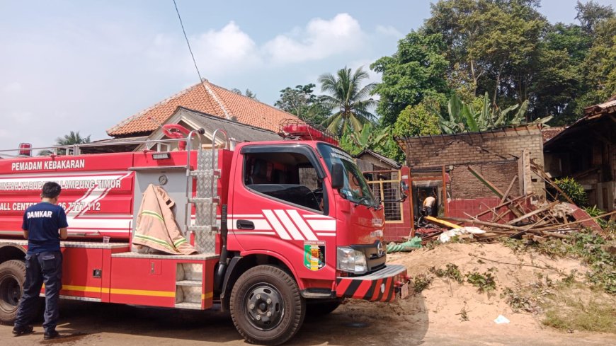 Lagi, Dua Rumah Warga di Lampung Timur Ludes Terbakar