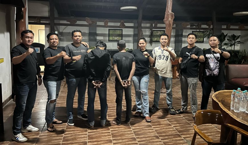 Kasus Narkotika : Dua Tersangka dan Barang Bukti Diamankan Polres Lampung Timur