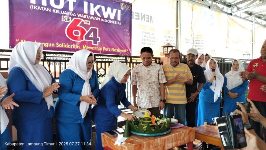 IKWI Lampung Timur Rayakan HUT Ke-64 di Pingled