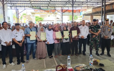 Peningkatan Kepastian Hak Tanah Melalui Sertifikat Elektronik di Desa Sumbergede, Lampung Timur