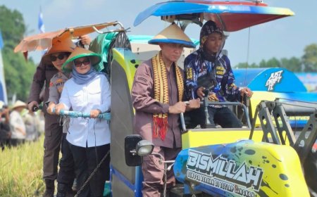 Ketahanan Pangan Nasional: Kejaksaan Tinggi Lampung Gelar Panen Raya di Desa Telogorejo