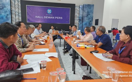 Kongres PWI 2025 Tetapkan Daftar Pemilih Tetap dan Jumlah Peninjau
