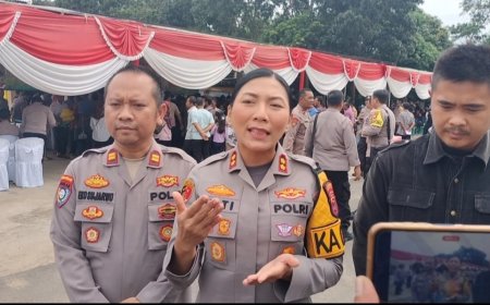 Lewat GPM, Polres Lampung Timur Tawarkan Beras Harga Murah