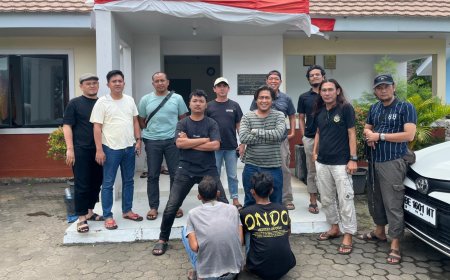 Sat Reskrim Polres Lampung Timur Amankan Terduga Pelaku Pencurian Barang Milik Sopir