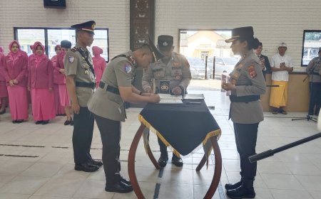 Rotasi Jabatan di Polres Lampung Timur, Kapolres Tekankan Peningkatan Pelayanan Publik