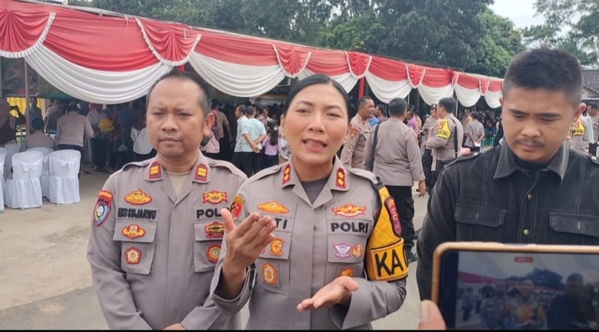 Lewat GPM, Polres Lampung Timur Tawarkan Beras Harga Murah