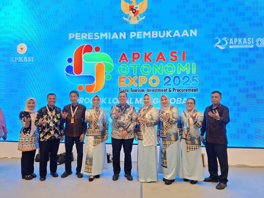 Produk Lokal Mengglobal, Lamtim Unjuk Gigi di APKASI Otonomi Expo 2025, Gaet Peluang Investasi