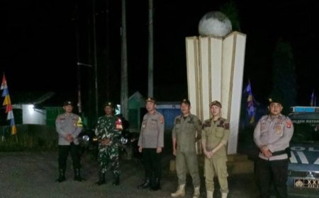 Siaga 1, Tim Gabungan TNI-Polri Gelar Patroli di Wilayah Batanghari Nuban
