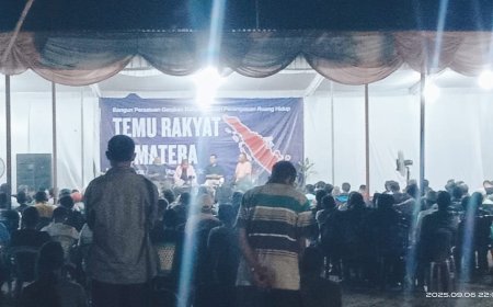YLBHI dan WALHI bersama Serikat Petani Lampung Gelar 'Temu Rakyat Sumatera'