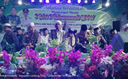 Sukadana Bersholawat Berawal dari Khayalan, ini Penjelasan AKP M Faisal