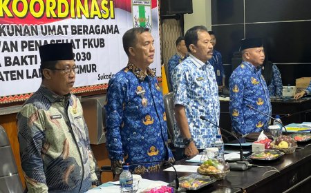 Sekda Rustam Efendi Buka Rakor FKUB Lampung Timur