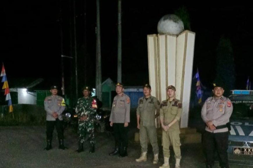 Siaga 1, Tim Gabungan TNI-Polri Gelar Patroli di Wilayah Batanghari Nuban