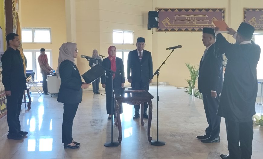Rustam Effendi Resmi Dilantik Jadi Sekda Lampung Timur