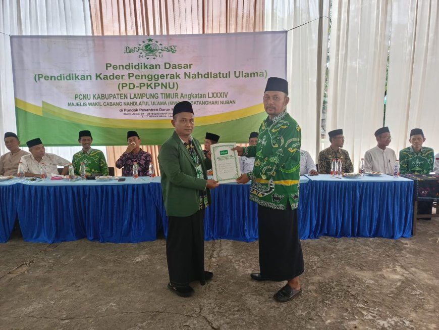 PCNU Lampung Timur Gencarkan Sertifikasi Aset NU: Marga Tiga Jadi Pilot Project dengan 59 Sertifikat Wakaf