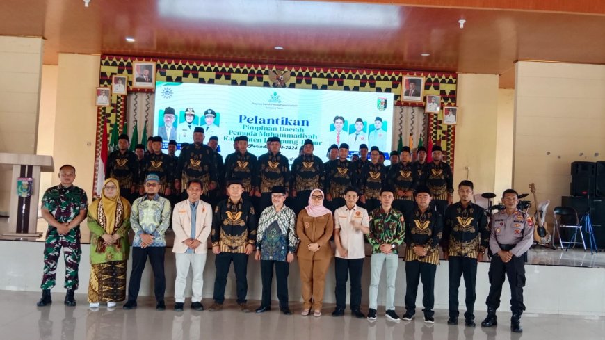 Pemuda Muhammadiyah Lampung Timur Dilantik, Siap Jadi Agen Perubahan Menuju Kemakmuran dan Stabilitas Sosial