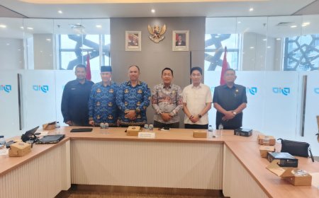 Tata Jaringan Fiber Optik, Diskominfo Lampung Timur dan DPRD Konsultasi ke Kemenkomdigi RI