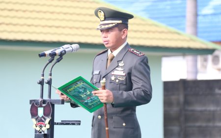 Dandim 0429/Lamtim Pimpin Upacara Hari Kesaktian Pancasila