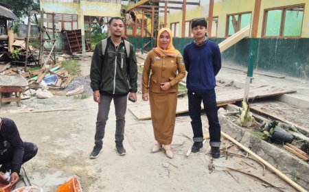 Sekolah di Lampung Timur 'Bersemi Kembali' Program Revitalisasi Sentuh UPTD SDN 1 Raman Aji, Siswa Semangat Belajar