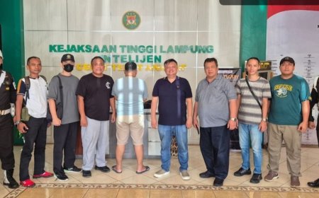 Buronan Korupsi BUMDes di Pesawaran Melawan Saat Ditangkap, Keluarga Ikut Menghalangi!