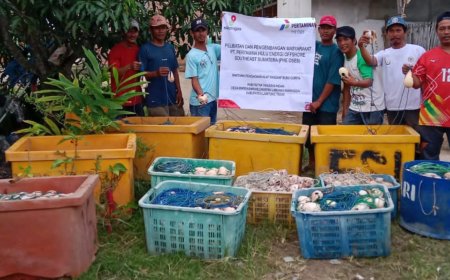 Inovasi Bubu Gurita, Nelayan Lampung Timur Berdaya dengan Alat Tangkap Ramah Lingkungan dari PHE OSES