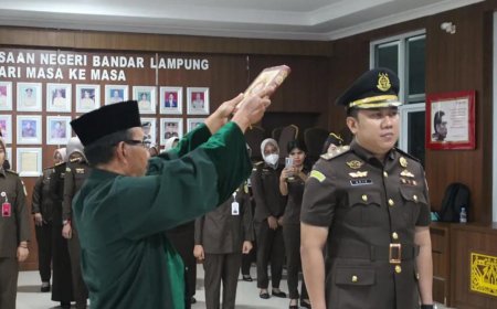 Gebrakan Baru di Kejari Bandar Lampung, Arie Apriansyah Nahkodai Pemberantasan Korupsi