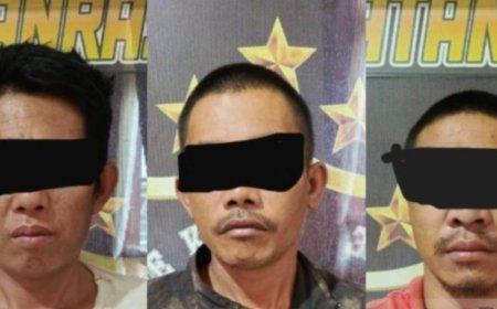 Komplotan Pencuri Motor Rumah Kosong di Lampung Barat Dibekuk Polisi