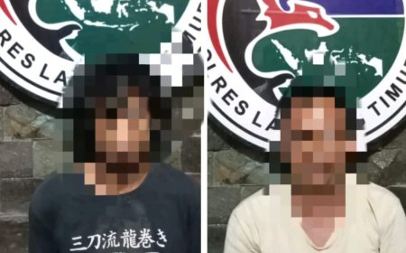 Jaringan Narkoba Lampung Timur Dibongkar: Polisi Ringkus Dua Pengedar, Ganja dan Sabu Jadi Bukti