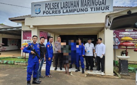 DRAMATIS! Polisi Kejar Pencuri Kapal di Laut Lampung, Warga Nyaris Main Hakim Sendiri