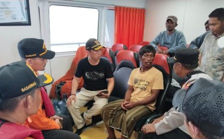 Terombang-ambing Lima Hari di Laut, Nelayan Sumenep Selamat dari Maut Usai Perahu Diterjang Hiu