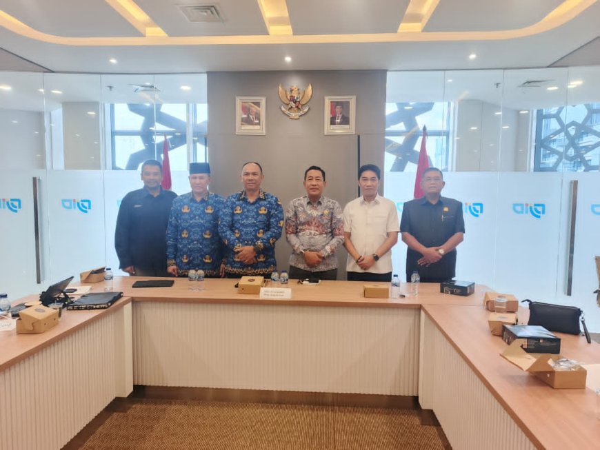 Tata Jaringan Fiber Optik, Diskominfo Lampung Timur dan DPRD Konsultasi ke Kemenkomdigi RI