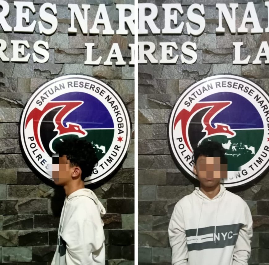 Polres Lampung Timur Gagalkan Peredaran Tembakau Sintetis, Amankan Barang Bukti dan Tersangka