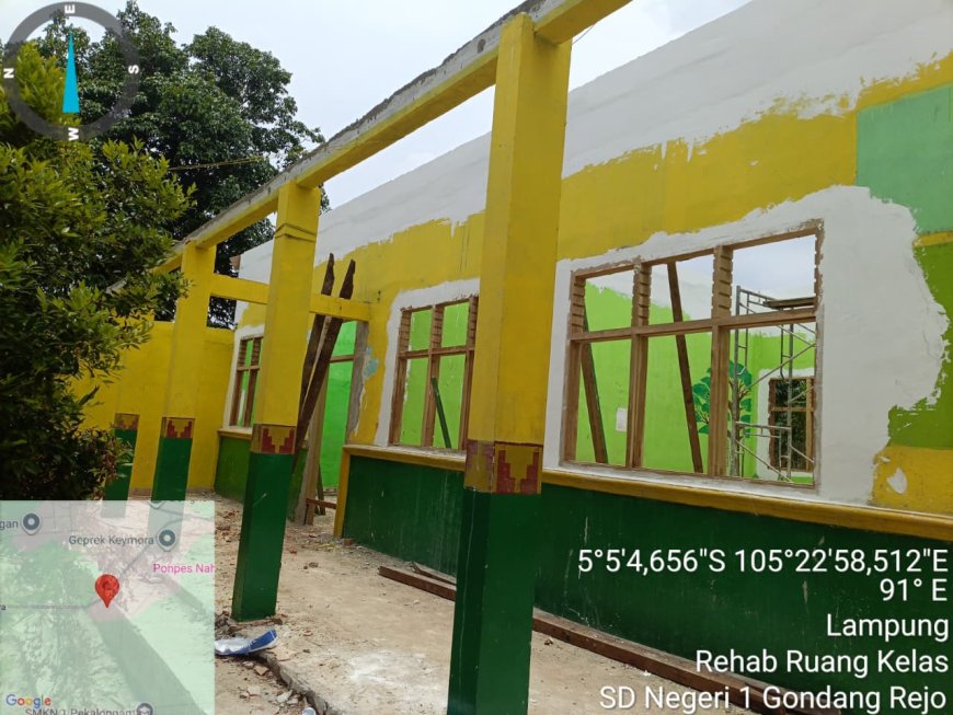 SDN 1 Gondangrejo, Semangat Belajar Membara Berkat Program Revitalisasi