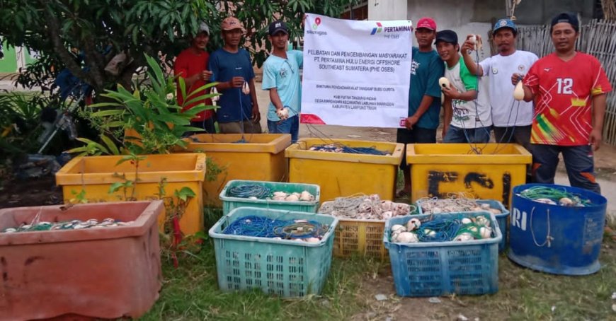 Inovasi Bubu Gurita, Nelayan Lampung Timur Berdaya dengan Alat Tangkap Ramah Lingkungan dari PHE OSES