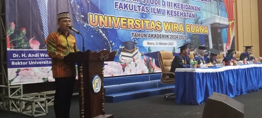 Cetak Bidan Unggul, Universitas Wira Buana Metro Lahirkan Generasi Emas Pelayan Kesehatan