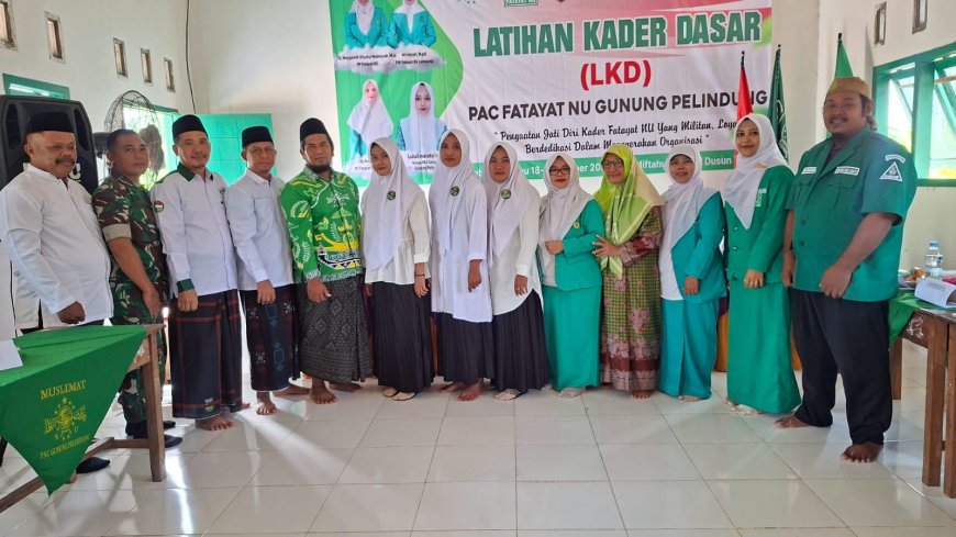 Kader Fatayat NU Gunung Pelindung Ditempa Jadi Garda Terdepan Jaga Kerukunan Bangsa