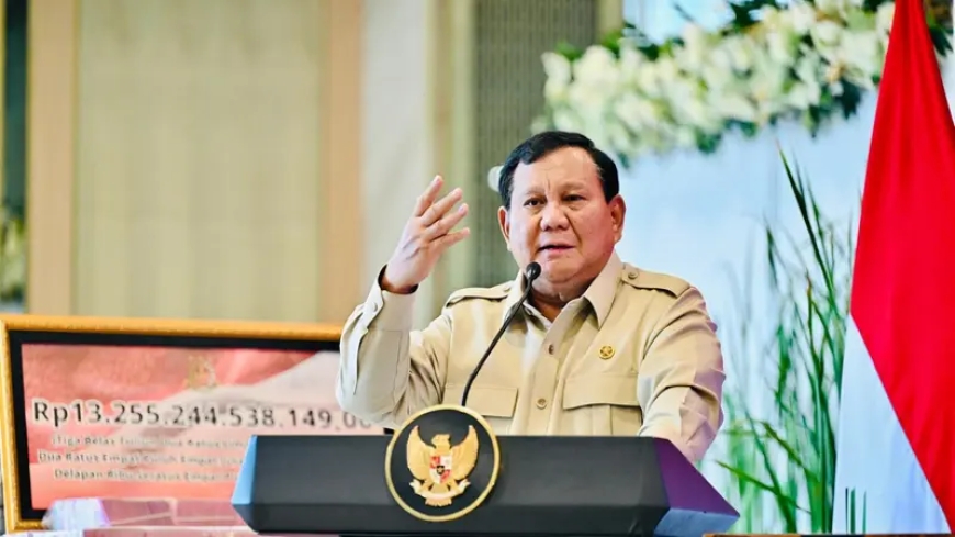Prabowo Kagum, Kejagung Setor Rp 13 Triliun Hasil Rampasan Korupsi CPO: "Bisa Bangun Ribuan Sekolah dan Kampung Nelayan!"
