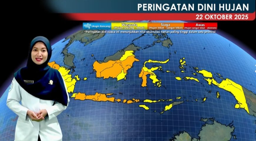 Indonesia Siaga! BMKG Peringatkan Ancaman Siklon Tropis dan Cuaca Ekstrem Landa Sejumlah Wilayah