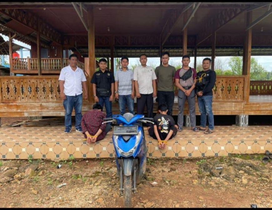 Kasus Curanmor di Halaman Toko, Polsek Sekampung Udik Amankan Dua Remaja