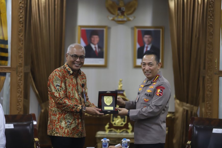 Audiensi Pengurus PWI di Mabes Polri, PWI Dorong Konsistensi MoU Dewan Pers - Polri