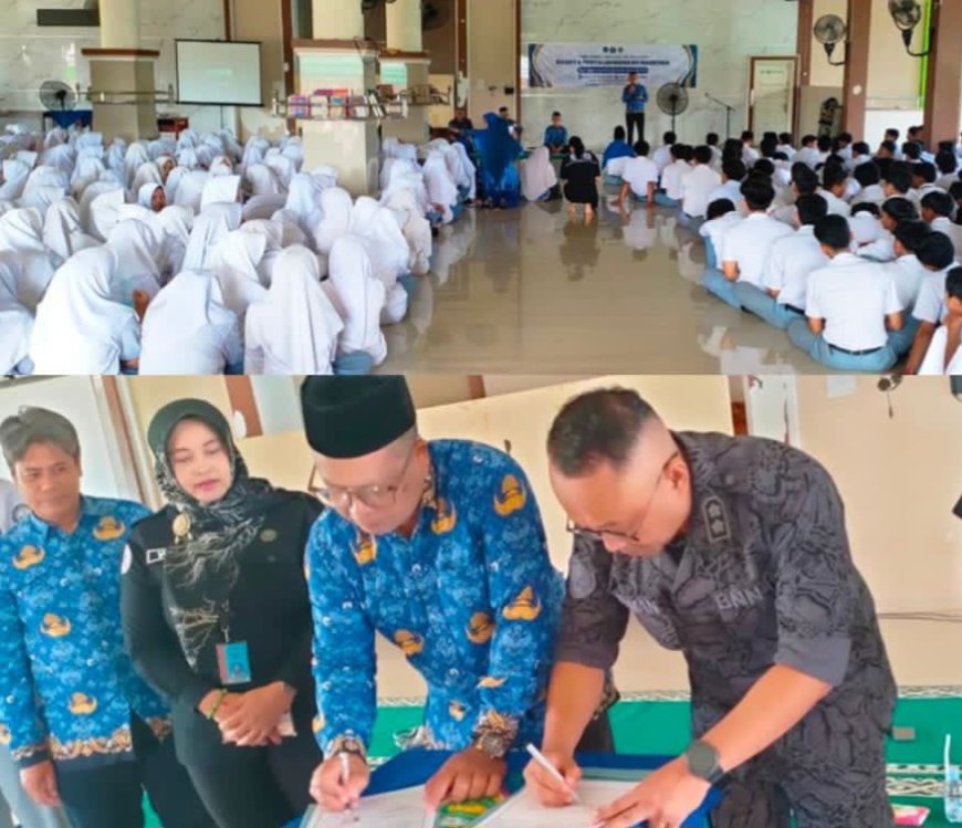 MAN 1 Lampung Timur Gandeng BNNK, Bentuk Generasi Emas Bebas Narkoba di Momen Sumpah Pemuda